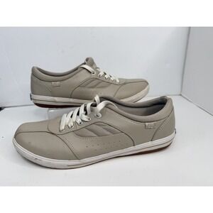 Keds Ortholite Womens Sneakers EU 40.5 (9.5) Beige Lace Up Comfort Casual Shoes